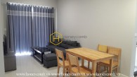 The 2 bed-apartment with fully furnished , well-lit and rustic design at Masteri An Phu