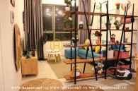 One bedroom apartment luxury design in Masteri Thao Dien for rent