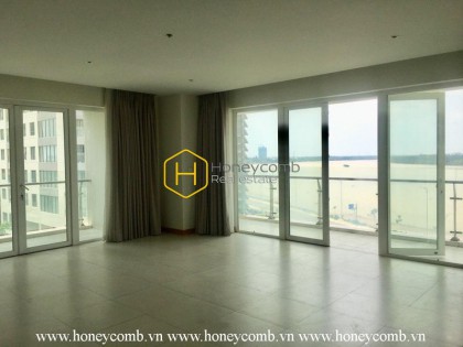 Airy view apartment for rent in Diamond Island