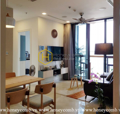 A spacious & convenient living space in Vinhomes Golden River for rent