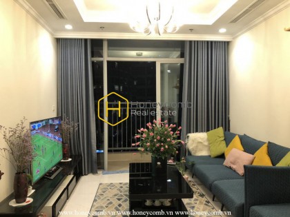 Love at first sight with the convenient facilities in this modern apartment in Vinhomes Central Park