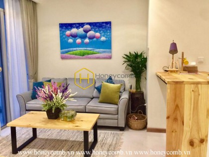 The warmest place where you'll want to come back is this 2 bed-apartment from Vinhomes Central Park