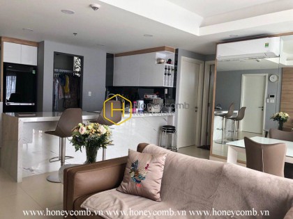 Căn hộ 3 phòng ngủ với tầm nhìn ra Landmark 81 tại Masteri Thảo Điền cho thuê