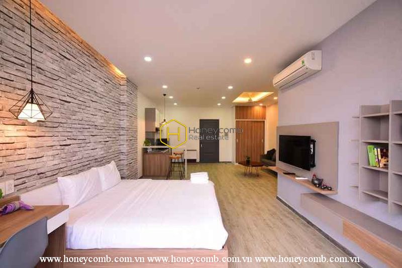 Thật tuyệt khi được sống trong căn hộ dịch vụ siêu dễ thương nhưng cũng không kém phần trang trọng trong quận 2