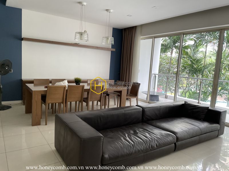 Sự độc đáo sang trọng trong căn hộ xinh đẹp này ở The Estella sẽ khiến bạn rất ấn tượng