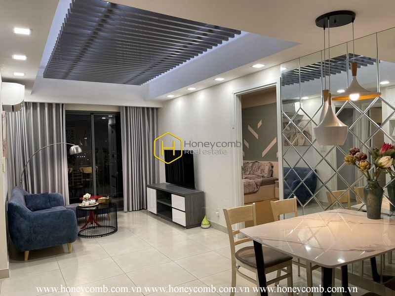 The colorful and bright 2 bedroom-apartment from Masteri Thao Dien
