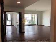 Full-lighted and unfurnished apartment in D'Edge