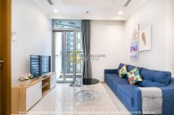 Smart layout with smart furniture in Vinhomes Central Park apartment