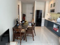 A grand urban apartment in Vinhomes Central Park is for rent