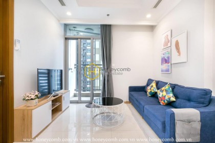 Smart layout with smart furniture in Vinhomes Central Park apartment