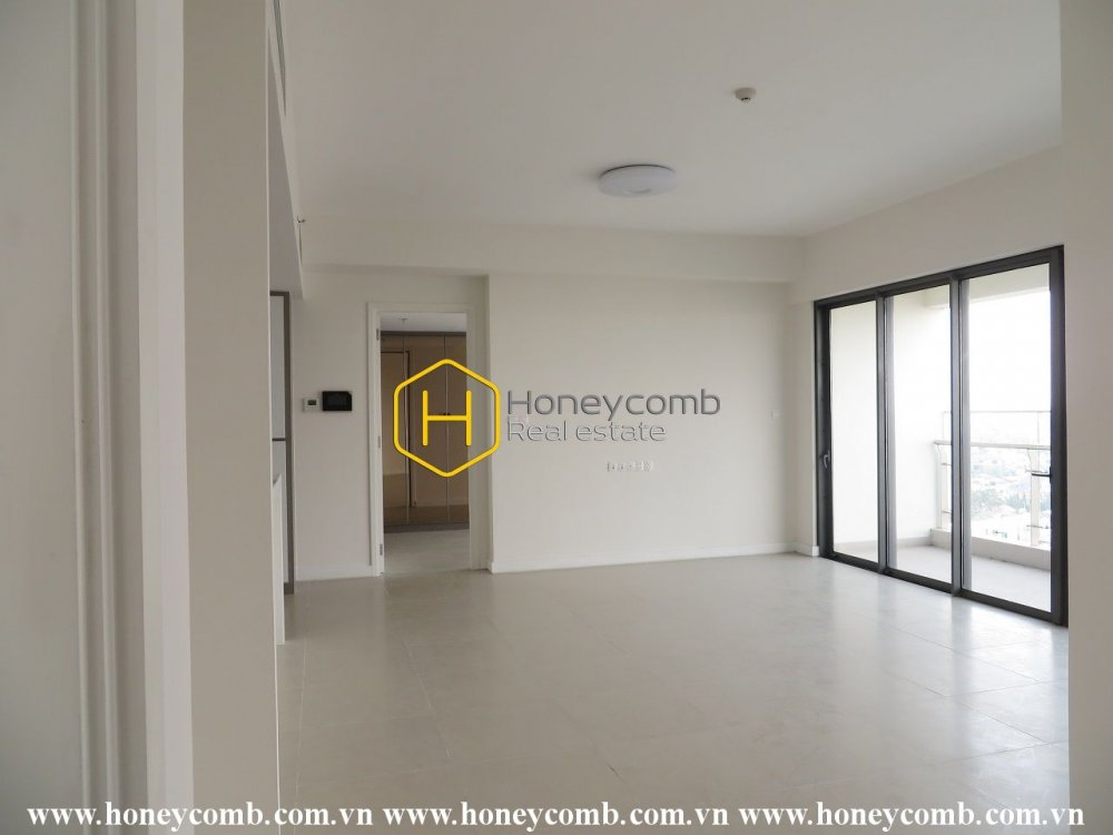 3-bedroom apartment for rent with unfinished furniture in Gateway Thao Dien