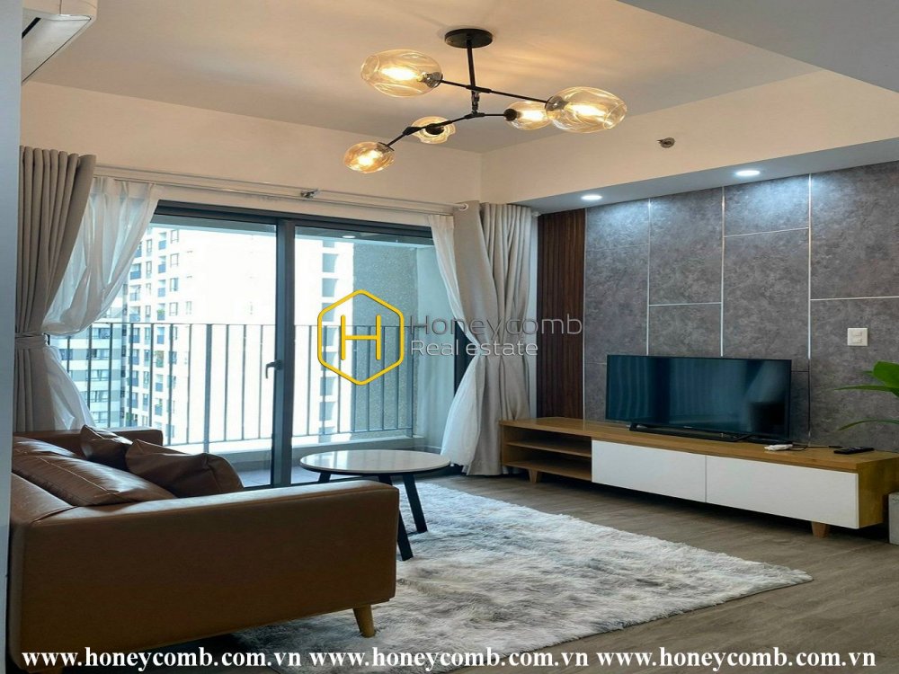 Căn hộ 2 phòng ngủ sang trọng tại Masteri Thảo Điền cho thuê