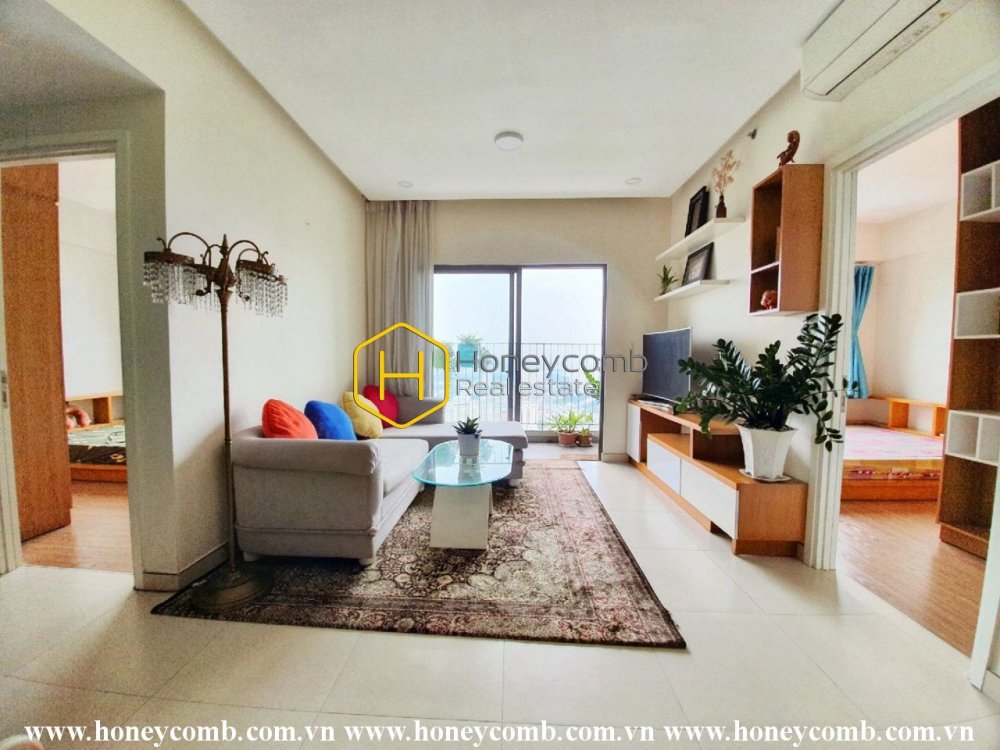 Căn hộ cao cấp 2 phòng ngủ có tầm nhìn đẹp cho thuê tại Masteri Thảo Điền