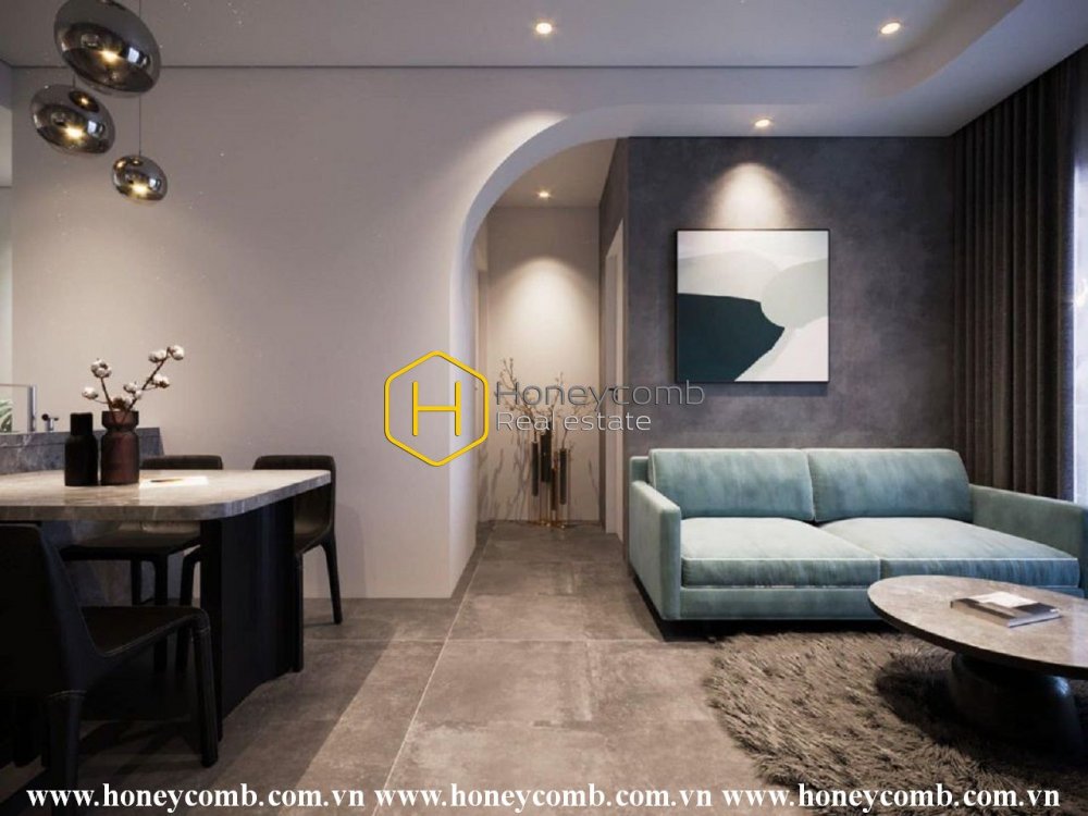 Căn hộ với thiết kế rộng rãi và ấm cúng tại Sunwah Pearl