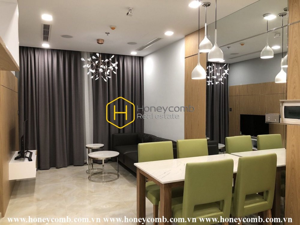 Surround yourself with nature in this eco-friendly Vinhomes Golden River apartment