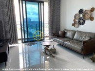 Visit the apartment in Sunwah Pearl with a trendy and splendid design