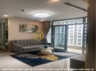This unique Vinhomes Central Park apartment brings the architecture of a new millennium