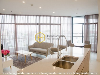 Colorful, modern 2 bedrooms apartment in City Garden