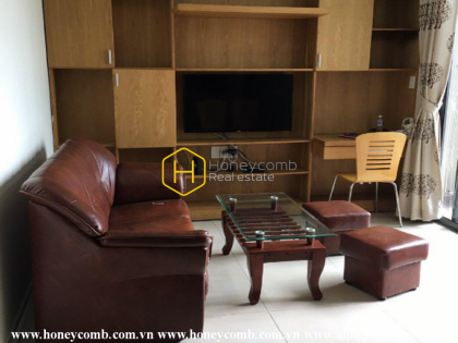 2-beds apartment with simple furnished for rent in Masteri Thao Dien
