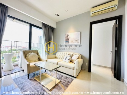Great! Two beds apartment modern style in Masteri for rent