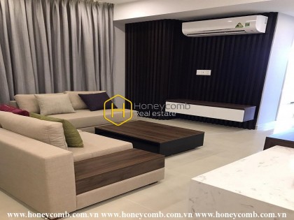 Masteri Thao Dien apartment for rent with two bedrooms, high class and luxurious furniture
