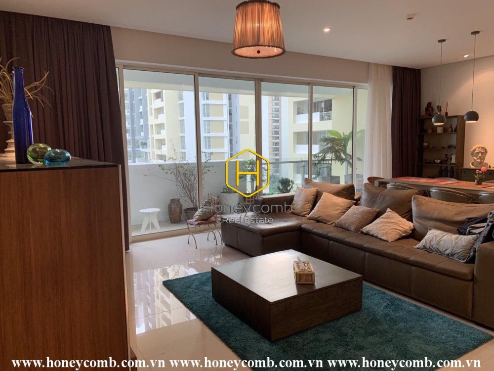 Căn hộ 3 phòng ngủ thiết kế sáng tạo tại The Estella