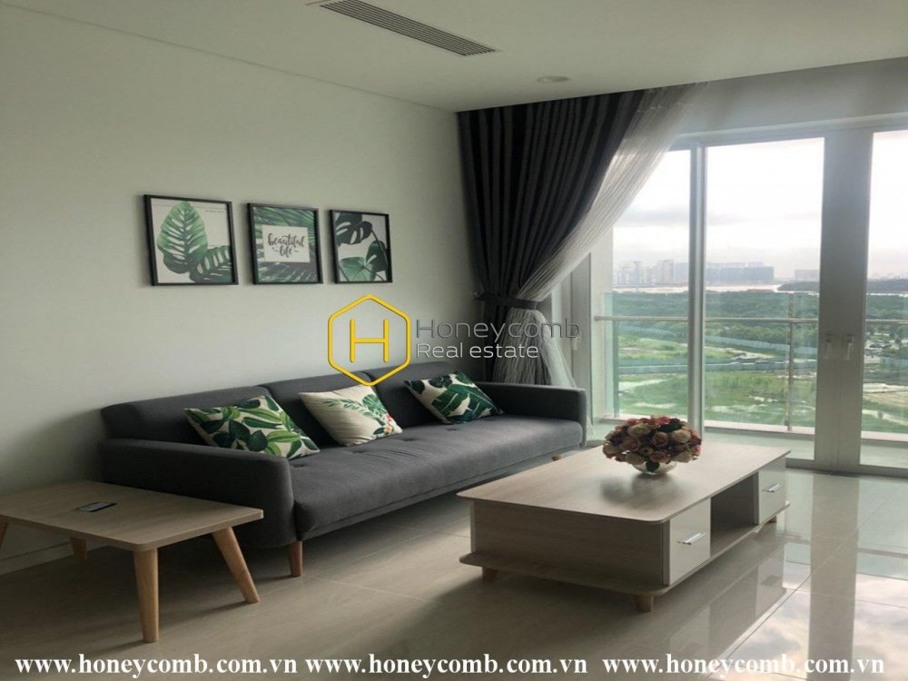 The lovely and fresh 2 bed-apartment for lease at Sala Sadora