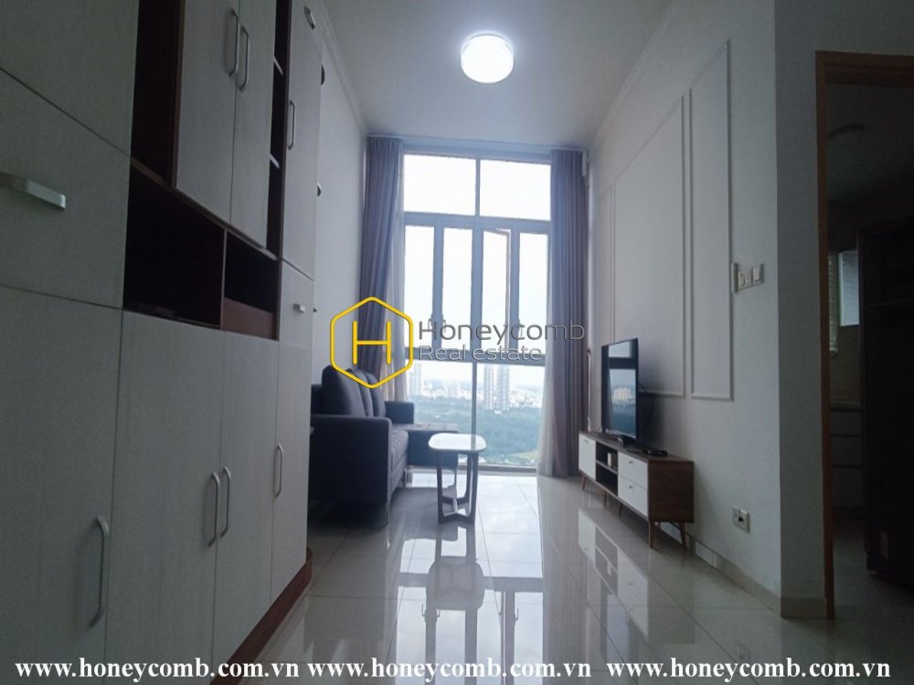 Cảm nhận sự ấm cúng và tinh tế trong căn hộ mộc mạc cho thuê ở The Vista