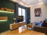 High floor apartment with two wonderful bed rooms in Masteri Thao Dien for rent