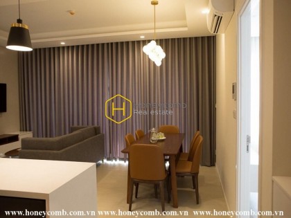 Nothing is wonderful than starting a new day in this urban-style apartment for rent in Diamond Island