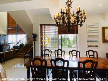 No words can describe the gorgeous beauty of this duplex apartment in Gateway Thao Dien