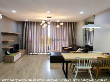 Perfect interior with a 2-bedroom apartment in Tropic Garden for rent
