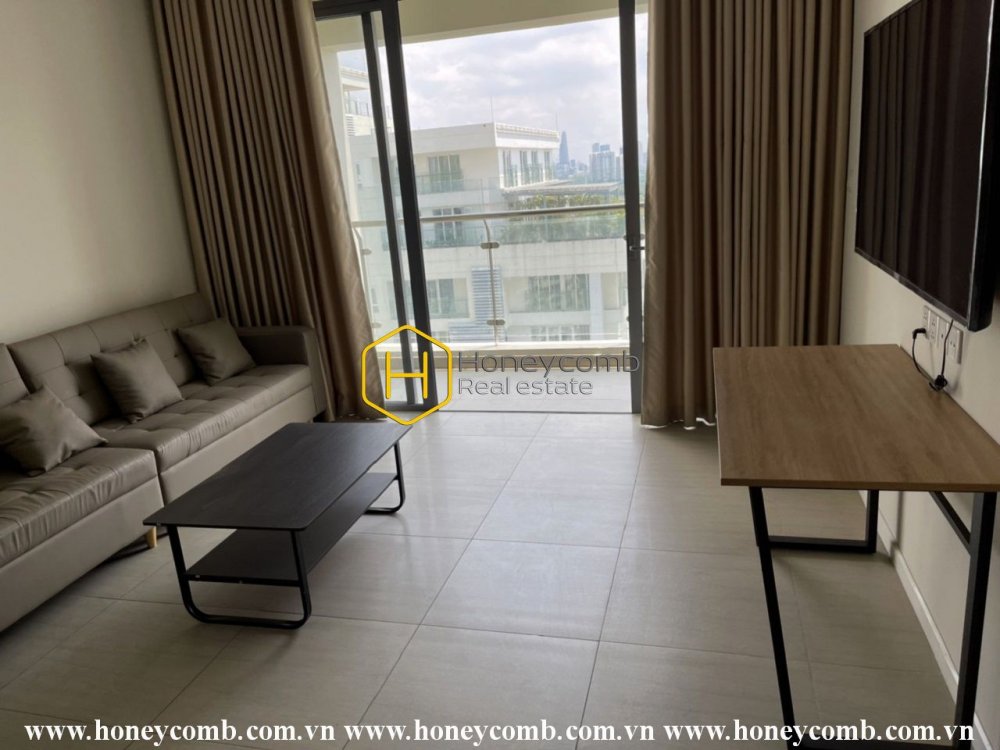 Căn hộ hiện đại thiết kế cho sự thoải mái và phong cách tại Diamond Island