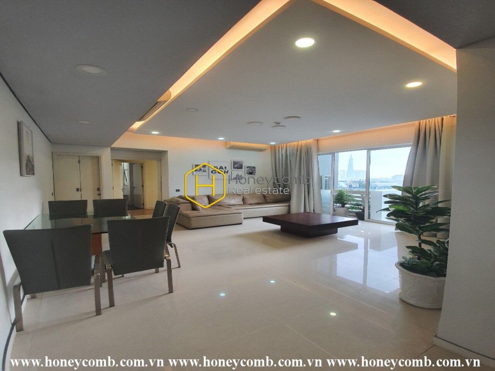 Cho thuê căn hộ 2 phòng ngủ thiết kế đơn giản tại The Estella