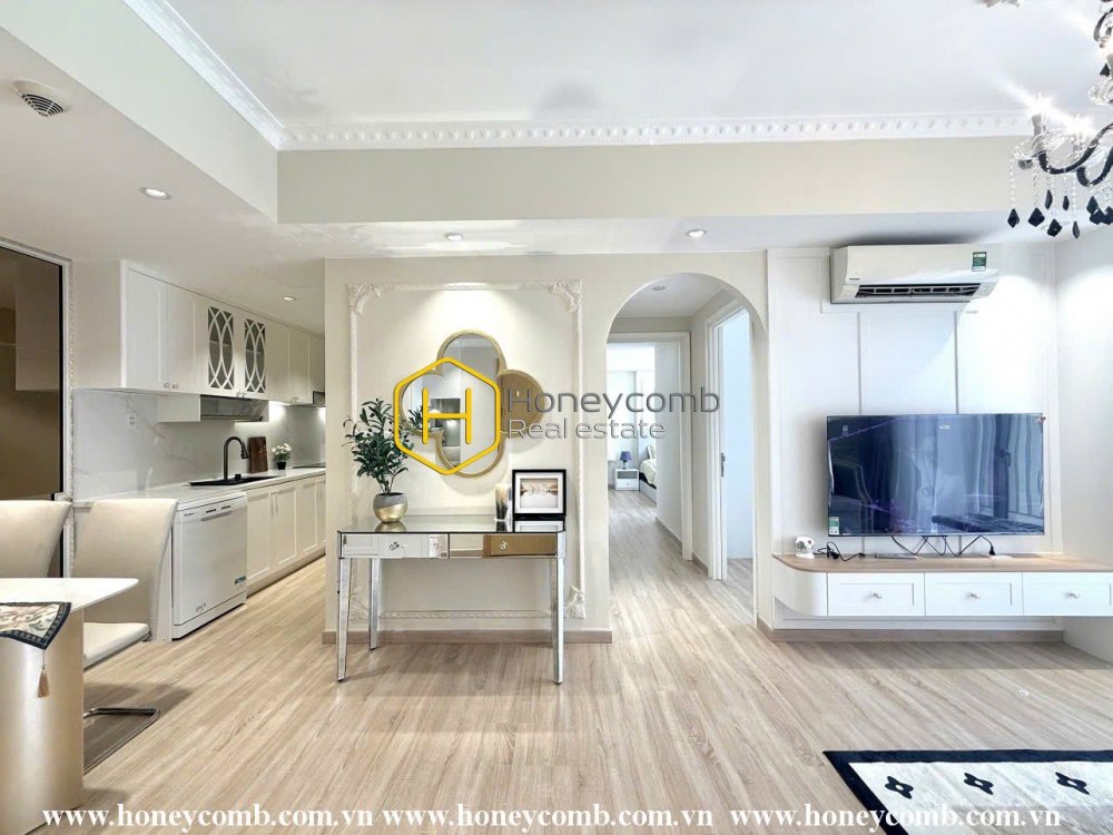 Sự pha trộn truyền thống & tinh tế tạo nên căn hộ 2 phòng ngủ lý tưởng tại Masteri Thảo Điền - hiện cho thuê