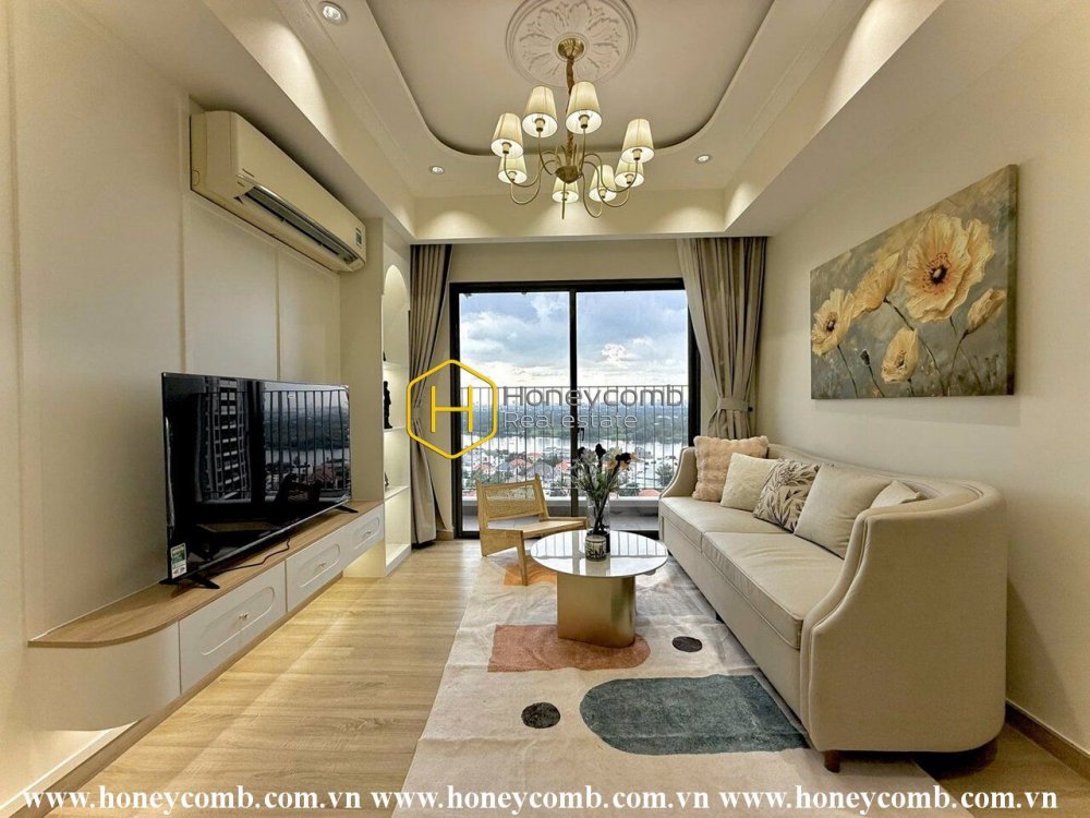 Căn hộ 3 phòng ngủ nhìn ra sông tại Masteri Thảo Điền cho thuê