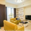 Wonderful two bedrooms apartment with modern furniture living room in Masteri Thao Dien for rent