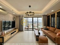 Three bedroom apartment with luxury in Masteri Thao Dien for rent