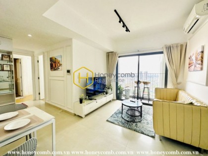 The bright-filled apartment with brilliant design in Masteri Thao Dien for rent