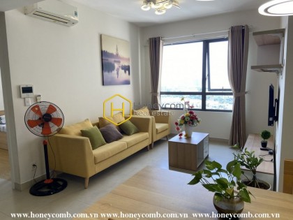 A beautiful rustic apartment for rent in Masteri Thao Dien