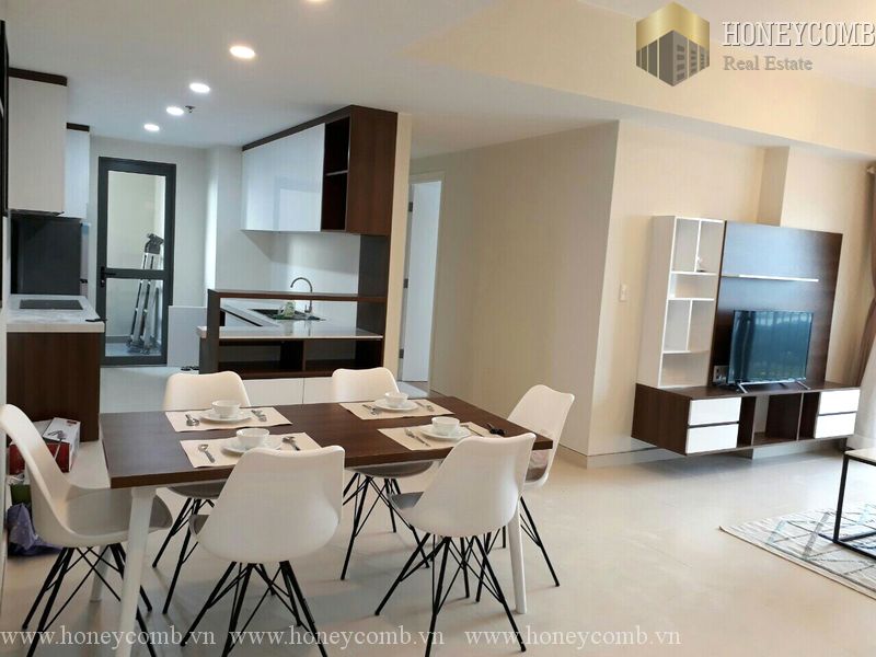 Căn hộ 3 phòng ngủ hiện đại tại Masteri Thảo Điền cho thuê