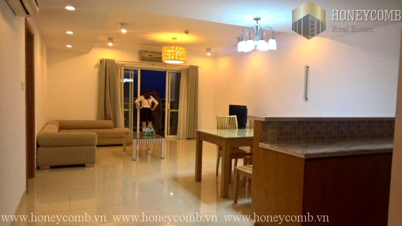 River Garden 3 beds apartment full furnished for rent