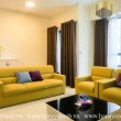 Wonderful two bedrooms apartment with modern furniture living room in Masteri Thao Dien for rent