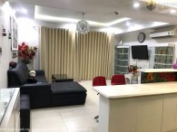 Fully furnished 3 bedrooms apartment with cool colored design in Masteri Thao Dien
