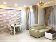 Căn hộ 2 phòng ngủ đẹp tầng thấp tại Masteri Thảo Điền cho thuê