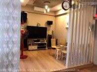 Beautiful floral decorated 2 bedrooms apartment in The Vista for rent