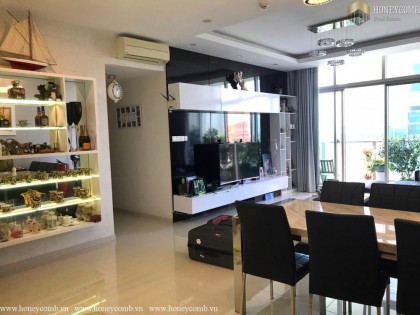 Beautiful modern style 3-beds apartment low floor in The Vista An Phu
