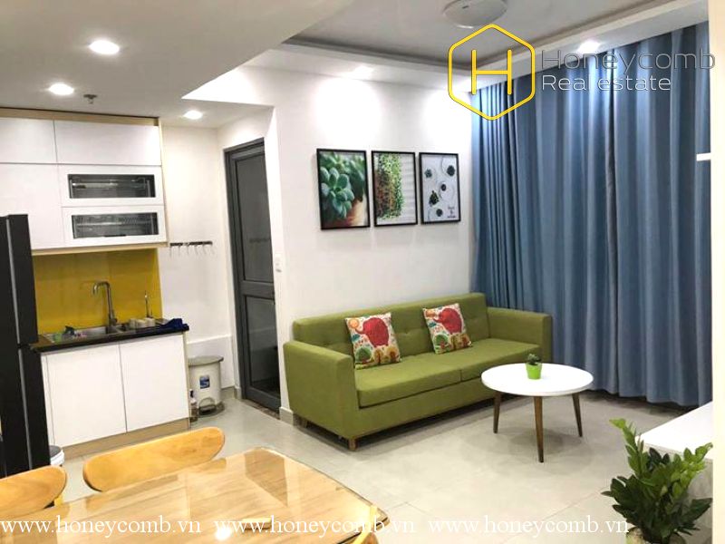 Căn hộ 2 phòng ngủ tại Masteri Thảo Điền với nội thất đẹp cho thuê