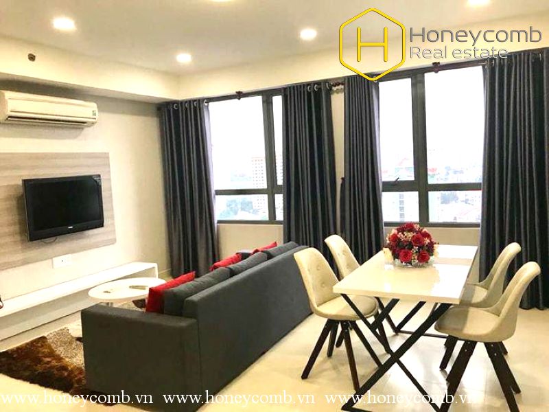 Căn hộ 3 phòng ngủ tuyệt vời với bếp mở ở Masrteri Thảo Điền cho thuê