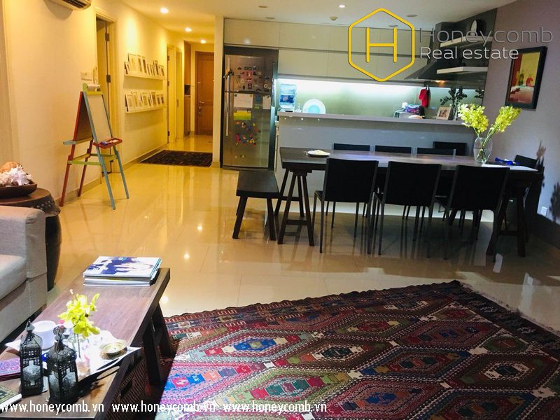 Fully furnished with 3 bedroom in River Garden for rent